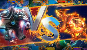 मनोरंजन 8 खिलाड़ियों आर्केड मछली बहु कौशल खेल मशीन Voliber थंडर - Product Image 4