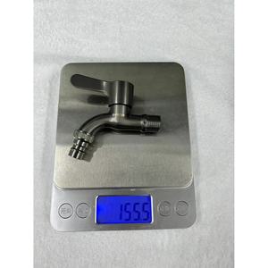 Grifo para Lavadora Tenglida, Acero Inoxidable 304, Color Gris Metálico, Válvula de Cobre, Entrada y Salida de 4 mm - Product Image 4