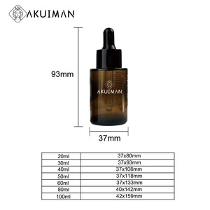 Frascos Cuentagotas de Vidrio Ámbar para Aceite Esencial con Caja de Embalaje Personalizada Envases de Lujo para Suero - Product Image 4