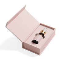 Boîte d'emballage personnalisée en carton vide pour flacon de sérum pour cuticules ou huile capillaire