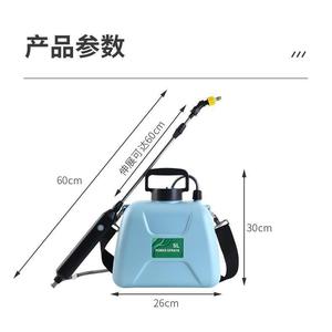 เครื่องพ่นยาแบบสะพายหลังไฟฟ้าแรงดันสูง 5 ลิตร สำหรับการเกษตรและใช้ในครัวเรือน ใช้พ่นยาฆ่าแมลง ฆ่าเชื้อโรค ผสมเกสร และรดน้ำต้นไม้ - Product Image 3