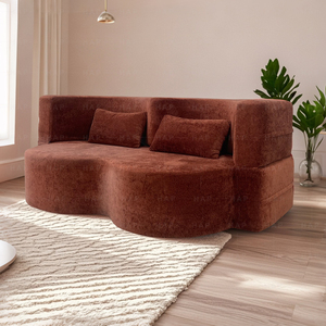 Pacote modular do vácuo Sofá comprimido Sofá 2 em 1 Sofá comprimido Moderno Tofu Altura Densidade Esponja Sofá comprimido Da <span class=keywords><strong>China</strong></span> - Product Image 2