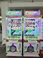 Machine de jeu à prix surprise à monnayeur, machine d'arcade à 3 rouleaux avec bouton d'arrêt pour centre de jeux et parc d'attractions