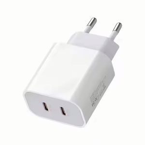 Dual <b>Type</b> <b>C</b> Wall Charger 40W PD QC3.0 Fast Charging <b>USB</b> <b>C</b> Mobile Phone Wall Adapter - Product Image 3