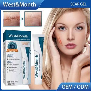 Gel réparateur de cicatrices West Month 20g pour une peau lisse, crème pour atténuer les cicatrices chirurgicales, lotion pour le visage pour la grossesse - Product Image 5