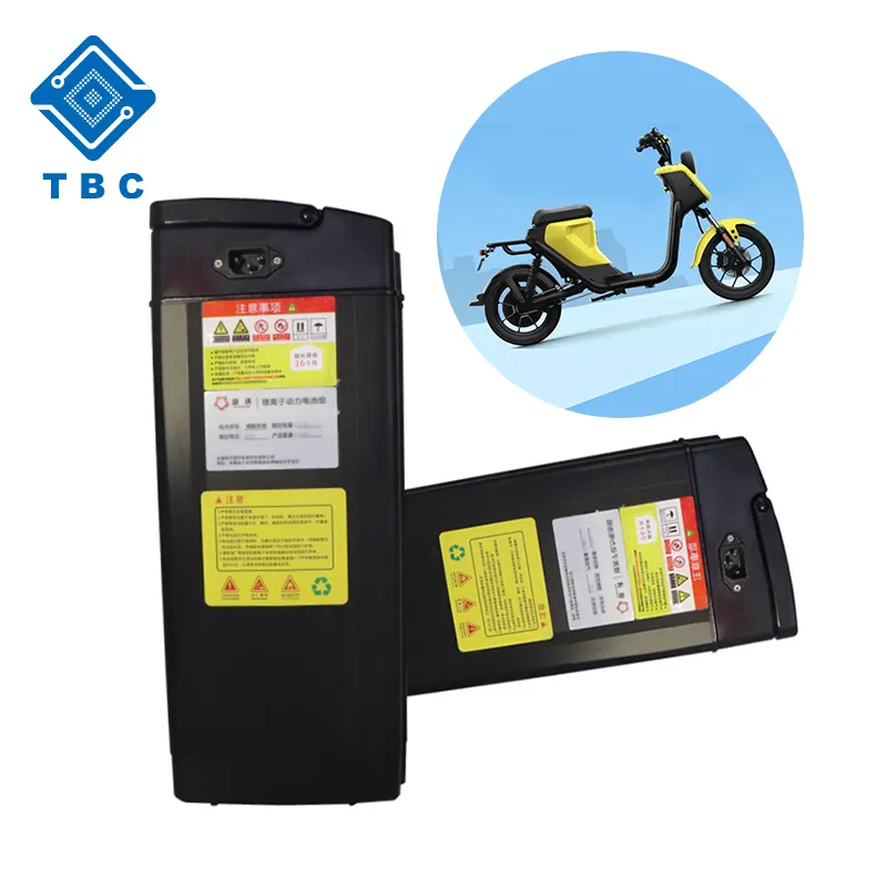 Batterie lithium-ion 48/52 v, 20ah, pour vélo électrique ebike 1000w