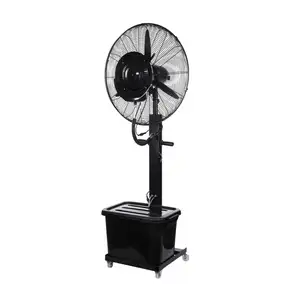 42L water tank misting high volume mist fan with copper motor and aluminum blade