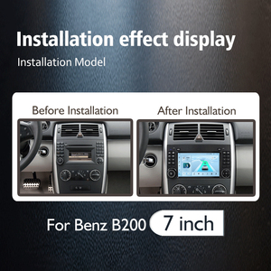 7 inch bảng điều khiển video player Mercedes Benz B200 <span class=keywords><strong>Android</strong></span> 13 cho Loa GPS navigation Carplay đài phát thanh Màn hình cảm ứng Hi-Res - Product Image 3