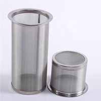 Filtre à café froid réutilisable en acier inoxydable durable, en maille métallique argentée, design minimaliste, facile à utiliser