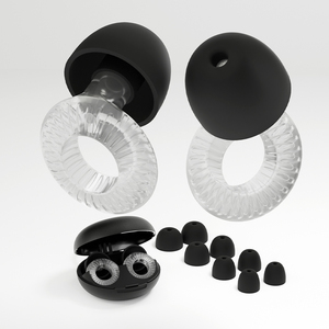 Bouchons d'oreilles acoustiques filtrants de qualité supérieure SNR 17dB, réduction de bruit haute fidélité, réutilisables, en silicone, pour musiciens, autisme - Product Image 4