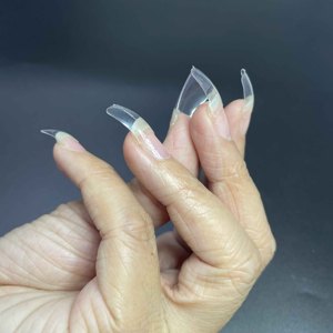 Uñas Postizas de Media Cobertura con Diseño de Pico de Pato, Tendencia <span class=keywords><strong>2023</strong></span>, Proveedores de Uñas, Venta al por Mayor - Product Image 3