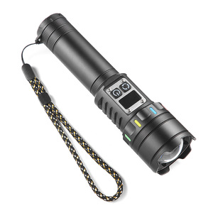Lampe torche laser COB blanche à zoom longue portée transfrontalière 2000 mAh rechargeable LED avec câble de charge Type C - Product Image 4