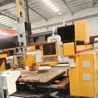 Máquina CNC de 5 Ejes para Corte de Piedra, con Motor Servo y Bomba, para Encimeras de Cocina, Cuarzo y Mármol