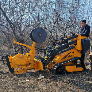 Derette Mini Skid Stuur Drt450 Groothandelsprijs Met Trillingsploegbevestiging Compacte Crawler Type Lader - Product Image 2