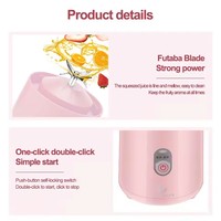 Thuis Keuken Accessoires Elektrische Mini USB 6 Bladen Juicer Cup Machine Fruit Keukengereedschap Draagbare Blender Juicer
