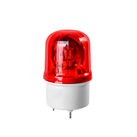 Luz de Advertencia Compacta y Segura de PC ABS con Sonido y Luz, Base Magnética, Protección IP54, Pantalla LED para Respuesta a Emergencias