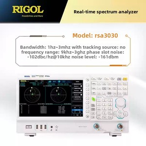 Analizador Industrial con Pantalla Táctil RIGOL RSA3030/RSA3045-TG para Instrumentos de Prueba con Fuente de Seguimiento - Product Image 4