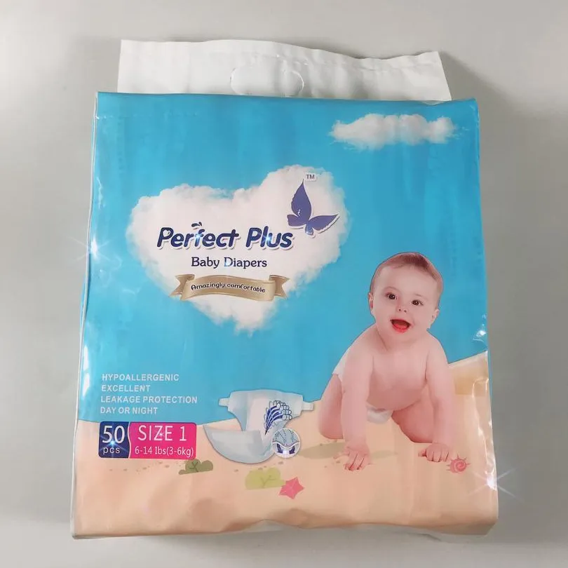 Popok Bayi Sekali Pakai, Super Pack OEM dan Popok Kulit Sensitif Ukuran Count Bayi Kering