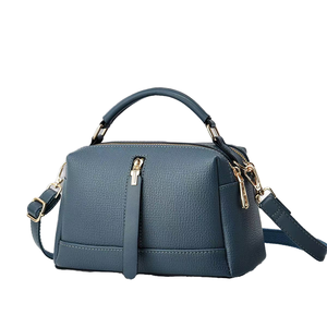 PU Leather Woven Shoulder Bag <b>Adjustable</b> <b>Strap</b> Zipper Open Closure Summer Ladies Handbag Beach Tote Bag Women Bags Wholesale - Product Image 3