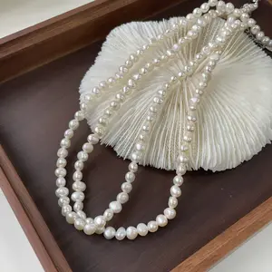 Ожерелье из натурального жемчуга