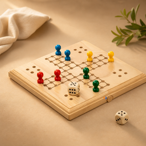 <span class=keywords><strong>Juego</strong></span> <span class=keywords><strong>de</strong></span> Mesa <span class=keywords><strong>Ludo</strong></span> <span class=keywords><strong>de</strong></span> Madera con Peones y Dados para Niños, Diversión Familiar, Logotipo Personalizado, OEM, Venta al Por Mayor - Product Image 5