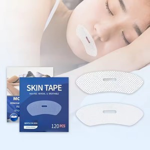 120個口テープ睡眠ストリップいびき防止口呼吸テープいびき唇パッチ用睡眠口ステッカーを改善する - Product Image 1