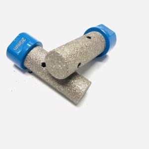 OD20mm M14เพชรเครื่องมือ Chamfer สูญญากาศประสานเพชรนิ้วกัดเรา<span class=keywords><strong>เตอร์</strong></span>บิต - Product Image 4