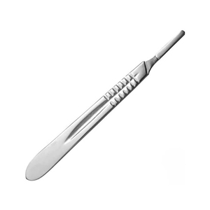 ด้ามมีดผ่าตัดพรีเมียม QASIDEN INSTRUMENTS เบอร์ 4 ทำจากสแตนเลสสตีล ชุดเครื่องมือผ่าตัดแบบใช้มือ ใช้ซ้ำได้ ได้รับการรับรองมาตรฐาน CE สำหรับโรงพยาบาล - Product Image 5