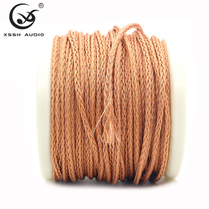 <span class=keywords><strong>สาย</strong></span>ต่อหูฟัง YIVO XSSH OEM ODM DIY HIFI ขนาด OD 4.5 มม. 5N OCC 16 แกน <span class=keywords><strong>สาย</strong></span>สัญญาณเสียงคุณภาพสูง - Product Image 2