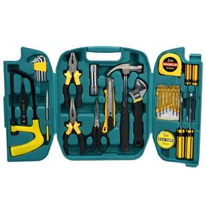 Juego de Destornilladores de Acero al Carbono Portátil Multifuncional de 27 Piezas, Caja de Herramientas Resistente para Uso Industrial y Mantenimiento de Automóviles - Product Image 1