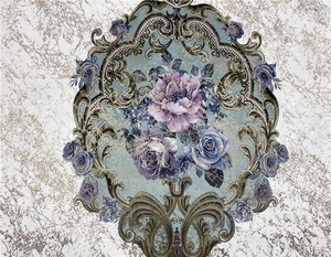 Tissu avec imprimés de fleurs, pots de fleurs marocaines, tapisserie pour hometextile, nouvelle collection - Product Image 3