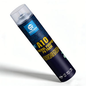 SOZEN-A10 Mousse polyuréthane monocomposant à usage général, mastic silicone pour le remplissage et la fixation des trous de construction - Product Image 5