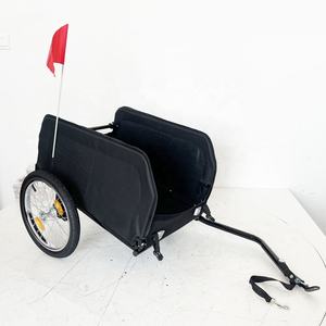 <span class=keywords><strong>Remorque</strong></span> utilitaire de camping pour vélo, chariot de transport de bagages en acier, grande capacité, OEM, pour le shopping et les outils - Product Image 1