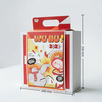 Boîte cadeau en papier personnalisée de style tendance avec compartiments, motif dessin animé, luxe pour votre marque