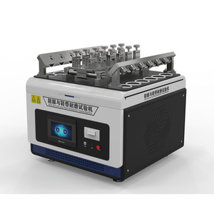 Máquina de Prueba de Abrasión de Cordones y Lazos SATRA TM93 DIN 4843, Probador de Resistencia al Desgaste de Cordones con Pantalla Táctil SATRA TM154 - Product Image 1