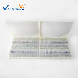 Lames de microscope et échantillons : 200 types de sections de cellules et de tissus animaux et végétaux, lamelles biologiques. - Product Image 4