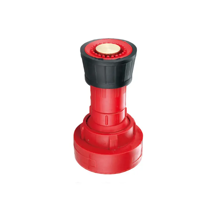 Plástico Lexan alta calidad gran oferta cromo o rojo 11/2 "equipo de producción de fuego se utiliza con boquilla de Manguera contra Incendios