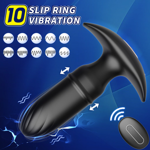 Anillo Vibrador Anal de Silicona, Juguete Sexual para Adultos, Vibrador - Product Image 2