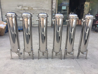 Boîtier de filtre à manches en acier inoxydable pour machine de filtration industrielle haut de gamme