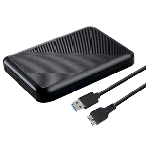 Boîtier de <span class=keywords><strong>disque</strong></span> <span class=keywords><strong>dur</strong></span> SSD/HDD FYX 2,5 pouces, boîtier NVMe, convertisseur SATA, 5 Gbps USB3.0, boîtier de <span class=keywords><strong>disque</strong></span> <span class=keywords><strong>dur</strong></span> <span class=keywords><strong>externe</strong></span> <span class=keywords><strong>pas</strong></span> <span class=keywords><strong>cher</strong></span>, sans outil - Product Image 2