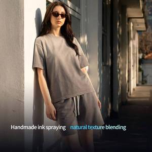 เสื้อยืดผ้าฝ้ายพิมพ์ลาย Splatter Ink Air <span class=keywords><strong>Mamba</strong></span>: แบรนด์อินเทรนด์ เนื้อนุ่ม เป็นมิตรกับผิว ระบายอากาศได้ดี และใช้งานได้หลากหลาย แขนสั้น - Product Image 2