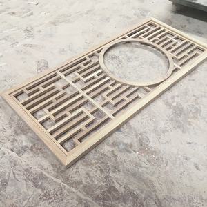 Partition décorative en bois sculpté à la main, décoration de salon, fabriqué à la main - Product Image 3