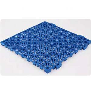 Non-Slip Splicing Drainage <b>Mats</b> for Deck, Shower, Kitchen, Drain Pool, Sauna Bath, Indoor Outdoor (Black) - Product Image 3