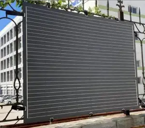 Solar Balcony Balustrade With 800w Inverter 2.4KWH Energy Storage Power Supply Balcony Solar Panel