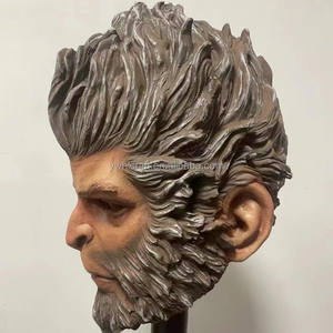 Wukong หน้ากากยางสำหรับตัวละครในเกมฮาโลวีน, หน้ากากลิงเล่นเกม - Product Image 2