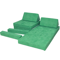 Aien 8 pièces mousse Mini moderne mignon canapé sectionnel pliant peluche pour enfants jouer assis école chambre salon supermarché