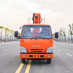 Camión Elevador Aéreo ISUZU Nuevo de 23m a 36m con Plataforma Hidráulica Sobredimensionada, Camión Elevador Aéreo con Motor Diésel - Product Image 3