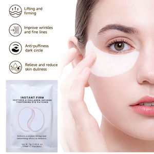 Patchs pour les yeux en hydrogel de collagène et peptides, soin coréen pour les peaux sèches, les rides et les cernes, acide hyaluronique organique, à base de plantes - Product Image 6