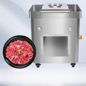 Nueva Máquina Cortadora de Carne Eléctrica de Acero Inoxidable, Comercial, Vertical, de Gran Capacidad, para Cortar en Tiras/Cubos - Product Image 1