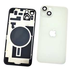 Cover Posteriore Bianca per iPhone 14 Plus con Supporto in Metallo Integrato e Protezione per Obiettivo - Product Image 1